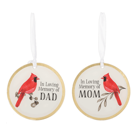 Mom & Dad Memorial Ornament