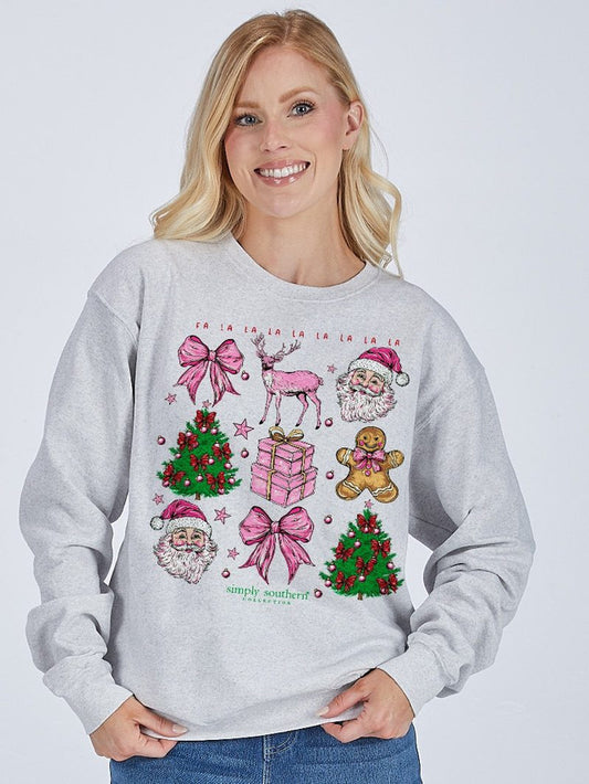 TREES -CREW NECK SWEATSHIRT
