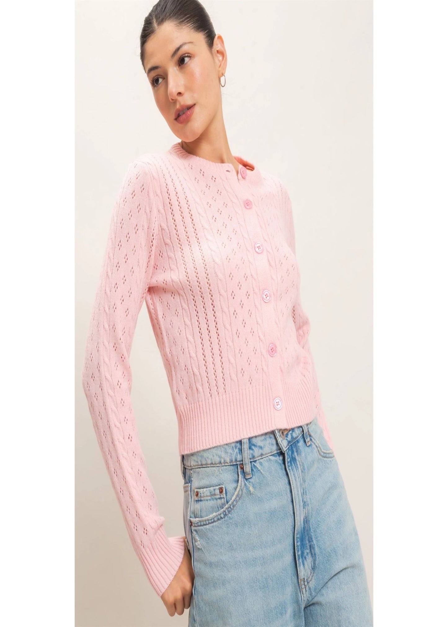 BAILEY SWEATER - PINK