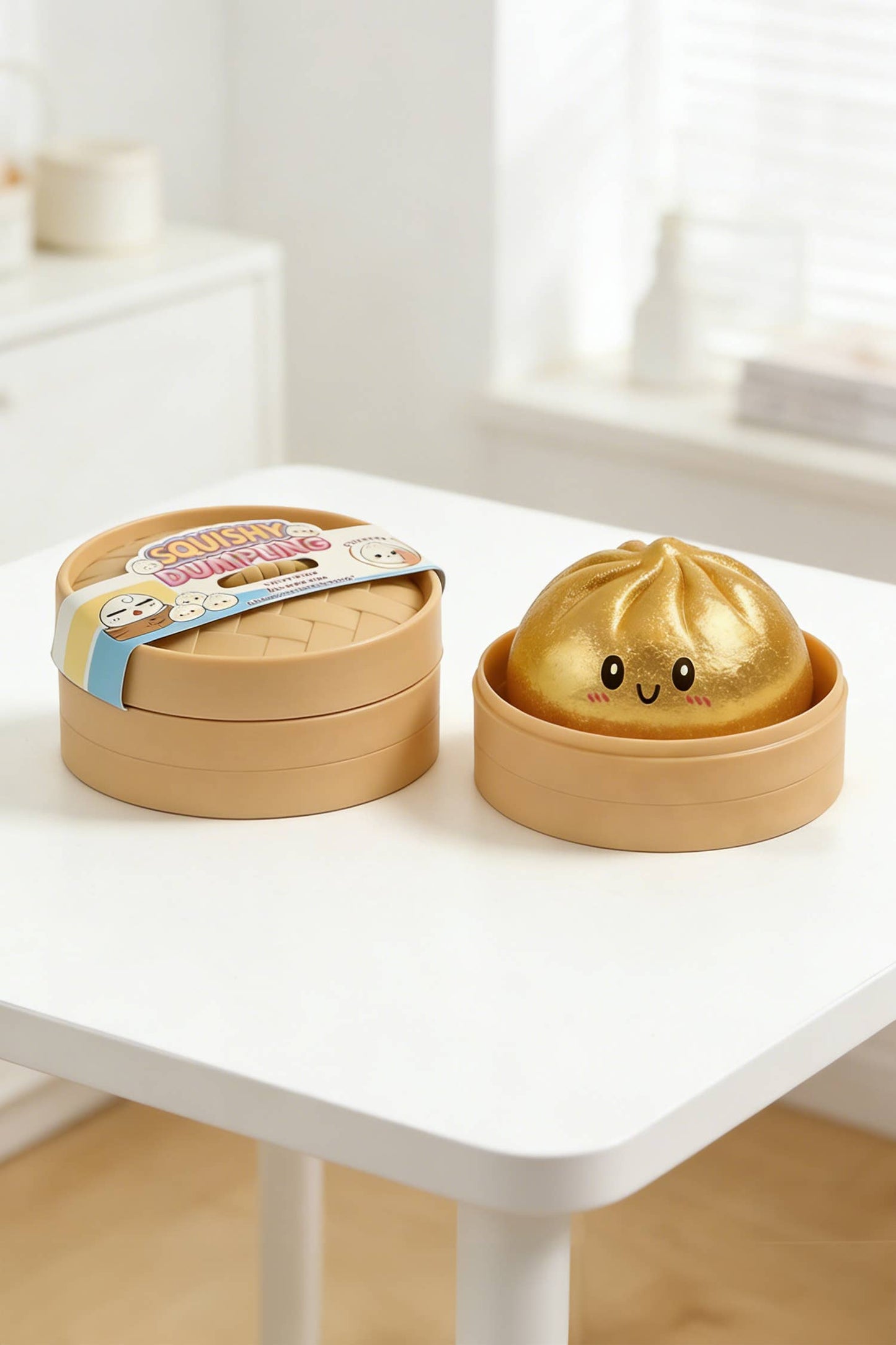 Dumpling Soft Bun Stress Relief Squeeze Toy