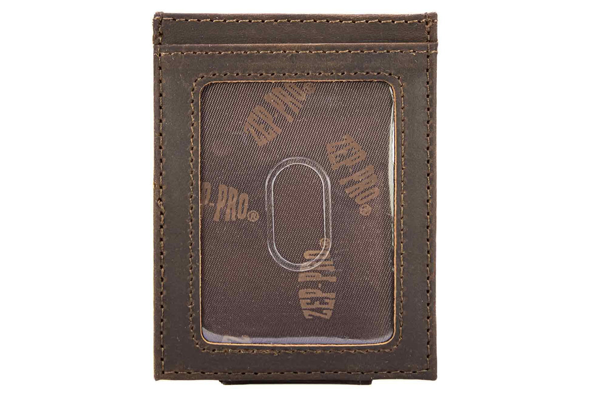 Alabama Crimson Tide  Magnetic Front Pocket Leather Wallet