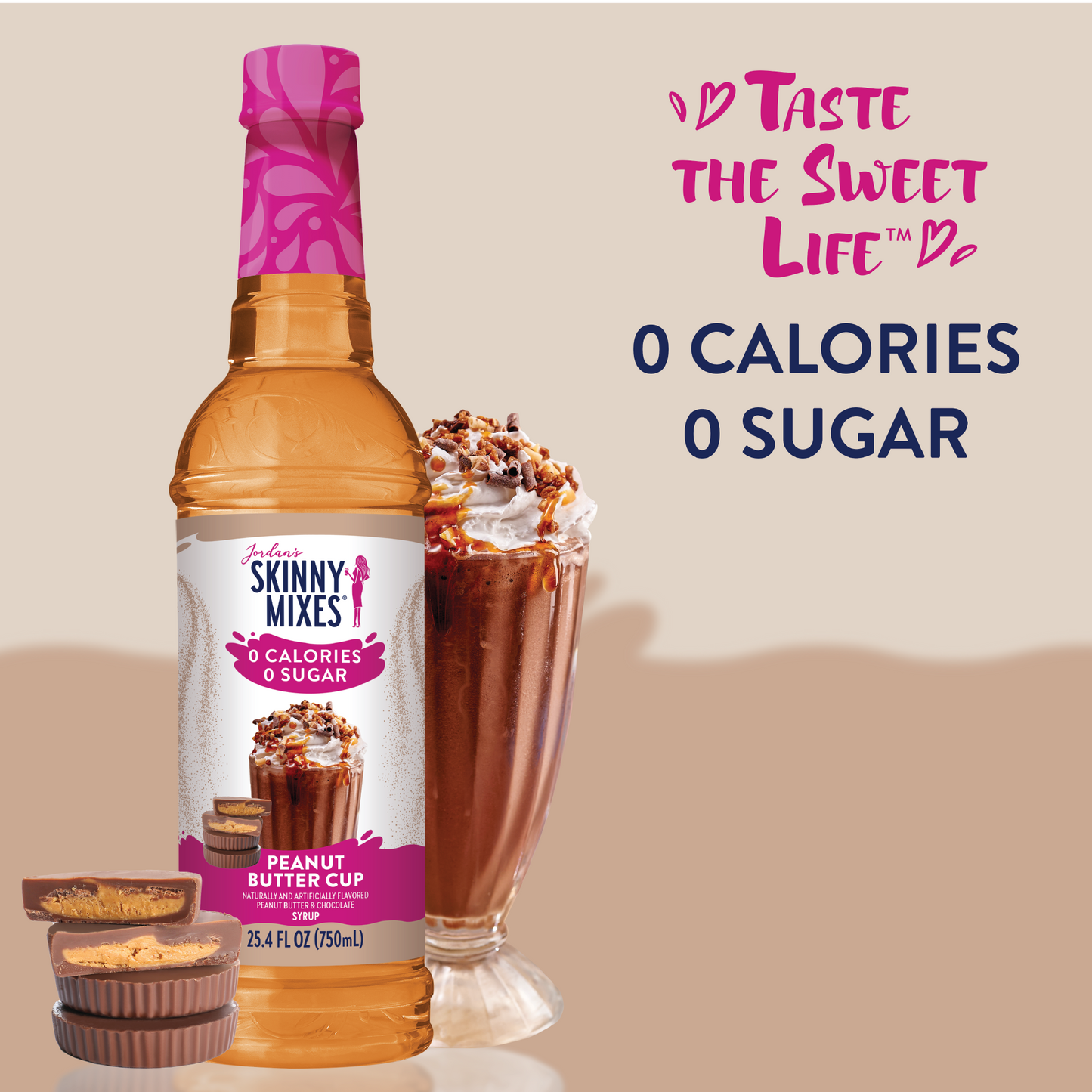 Sugar Free Peanut Butter Cup Syrup