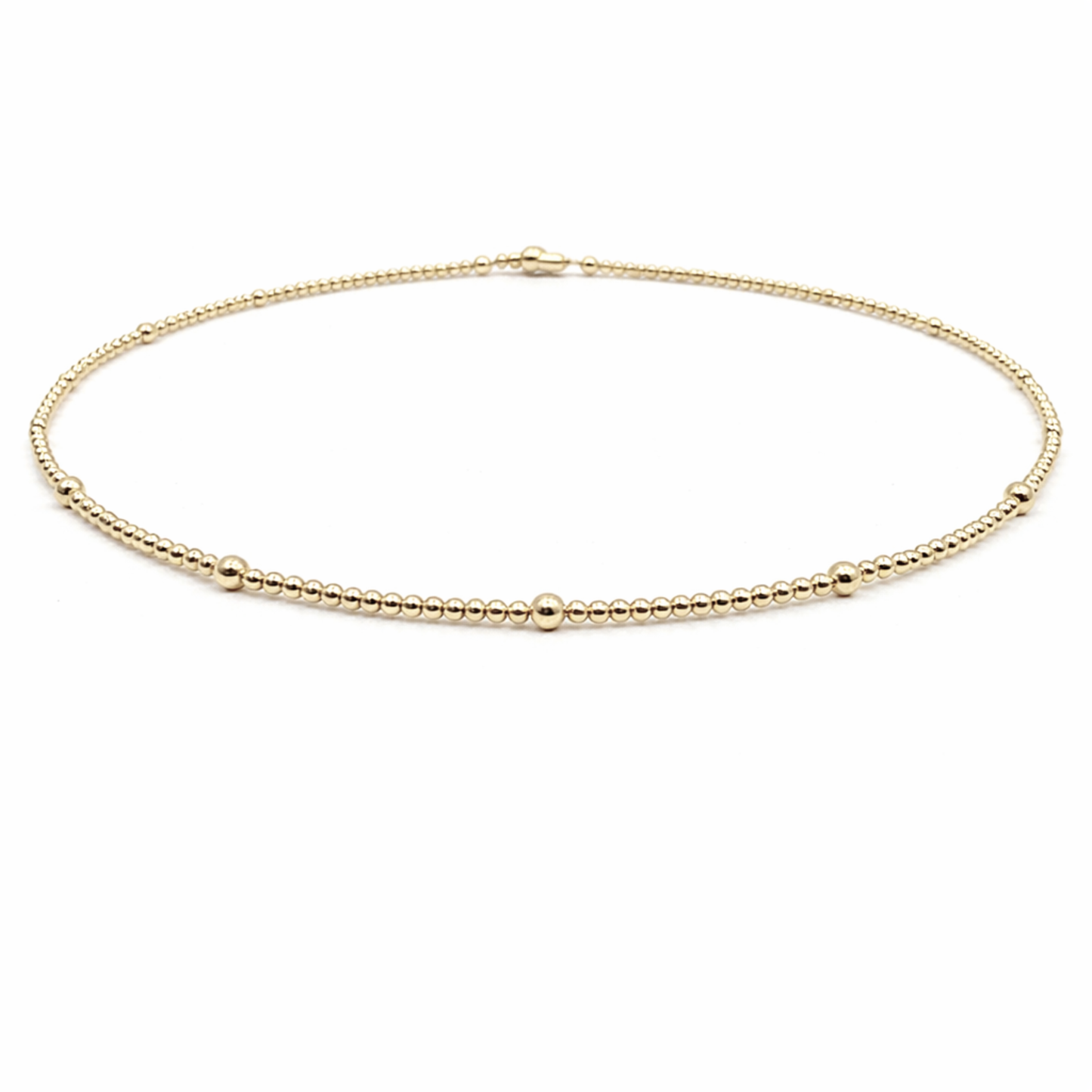 2mm 14k Gold Filled Waterproof Necklace