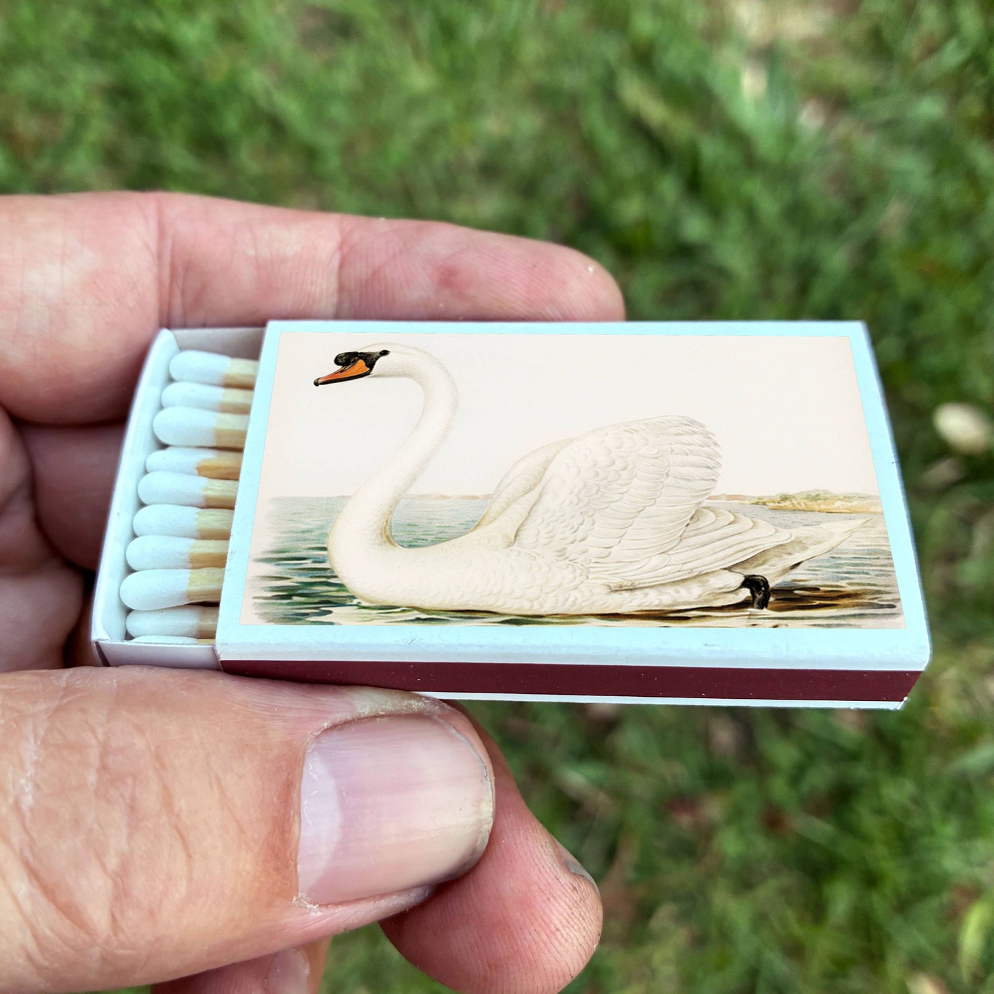 Matches - Swan Matchboxes