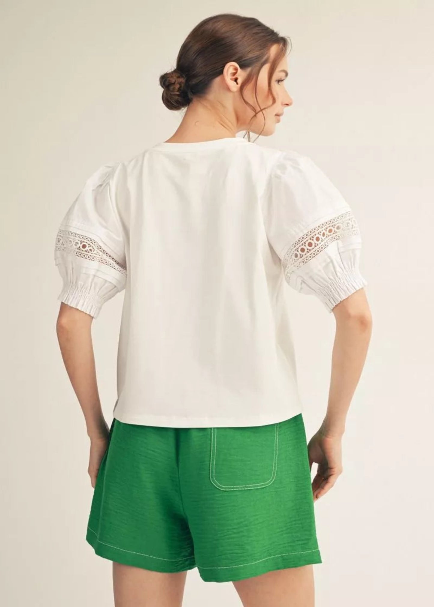 GRACIE TOP - WHITE