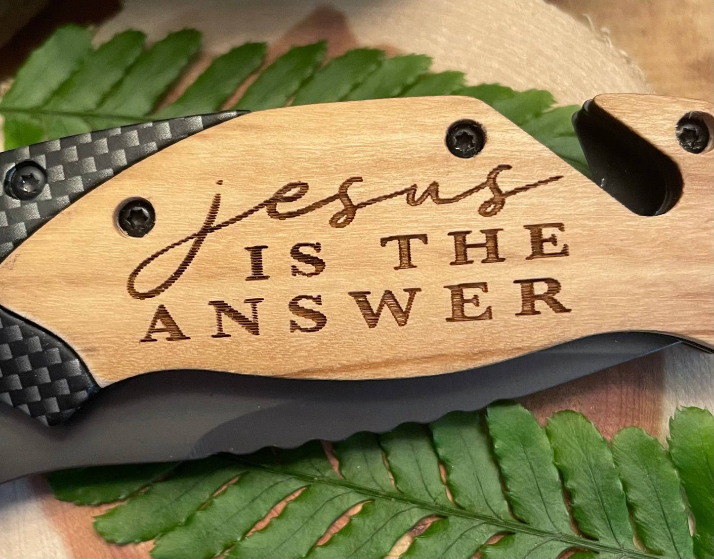 Jesus is the Answer Utility Knife