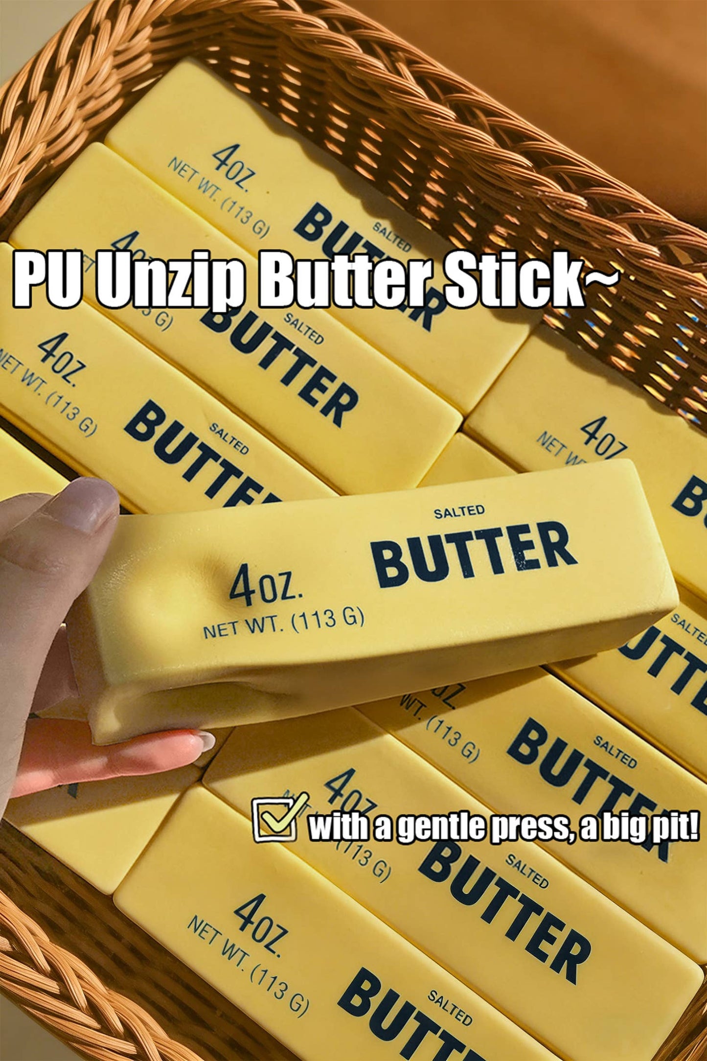Butter Stick Relieve Pressure Toy