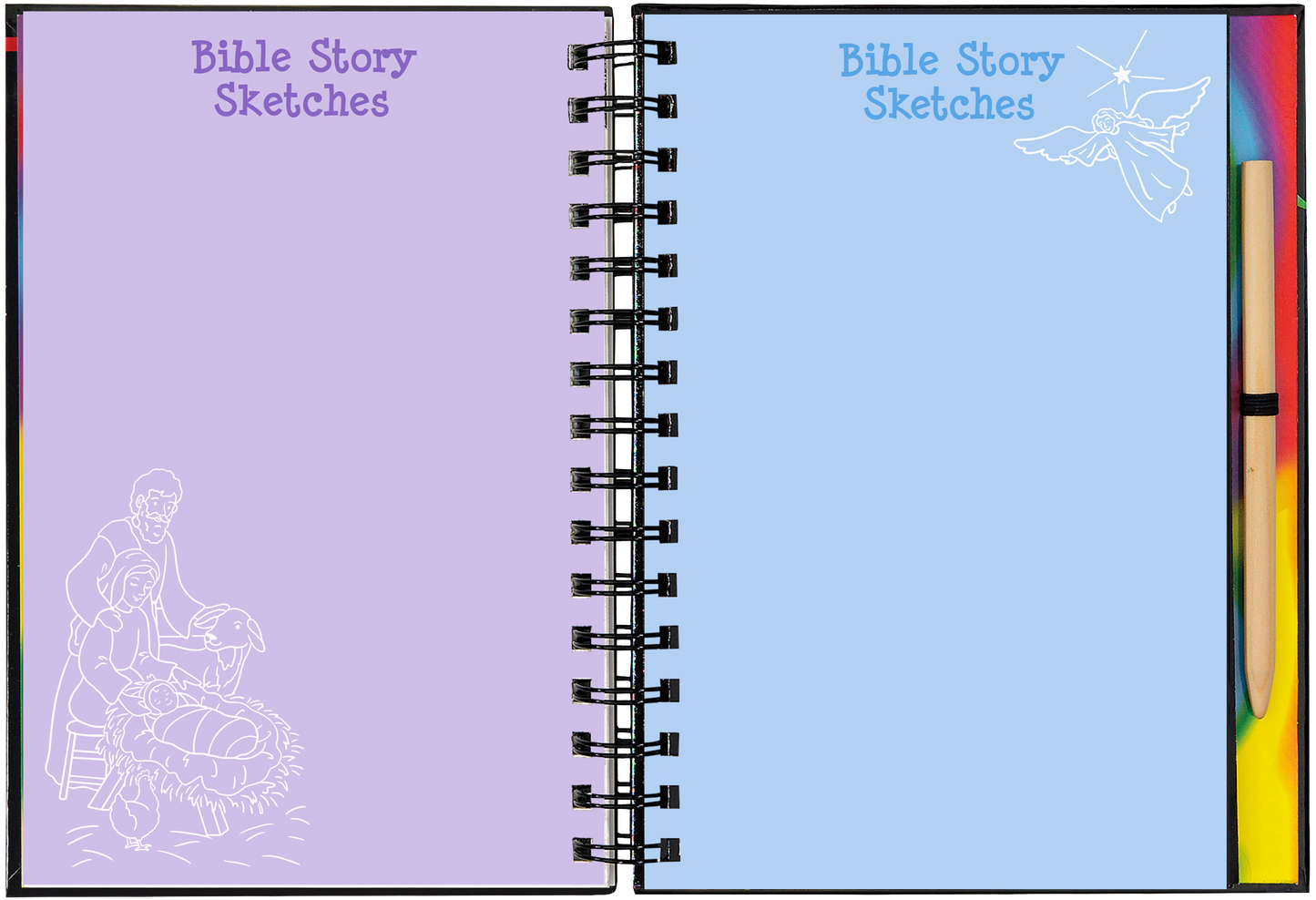 Bible Stories Scratch and Sketch