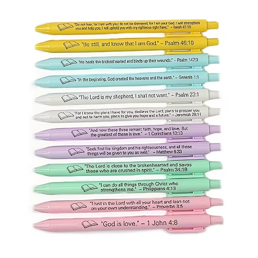 Retractable Ballpoint Pen - Inspirational