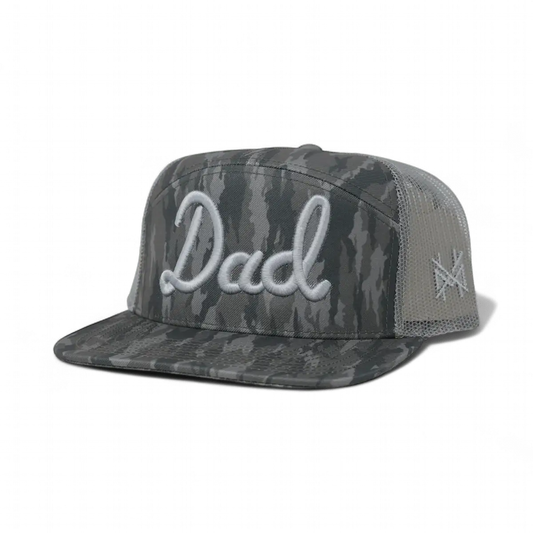 MAD HATTER TIMBER/GREY DAD TRUCKER HAT