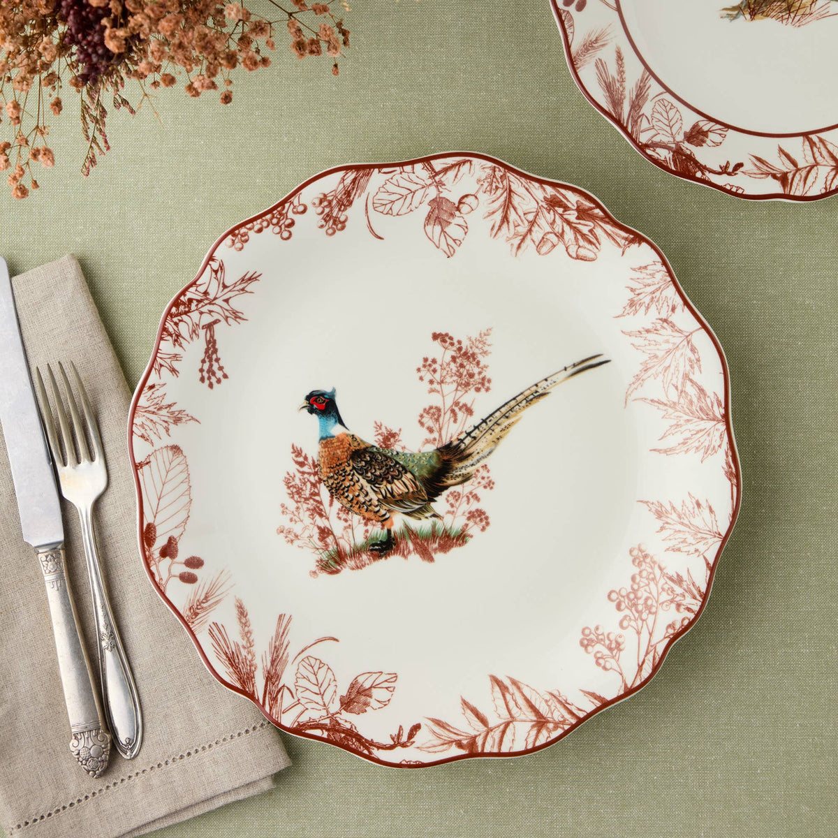 Pheasant Grove Dinner Plate 11"