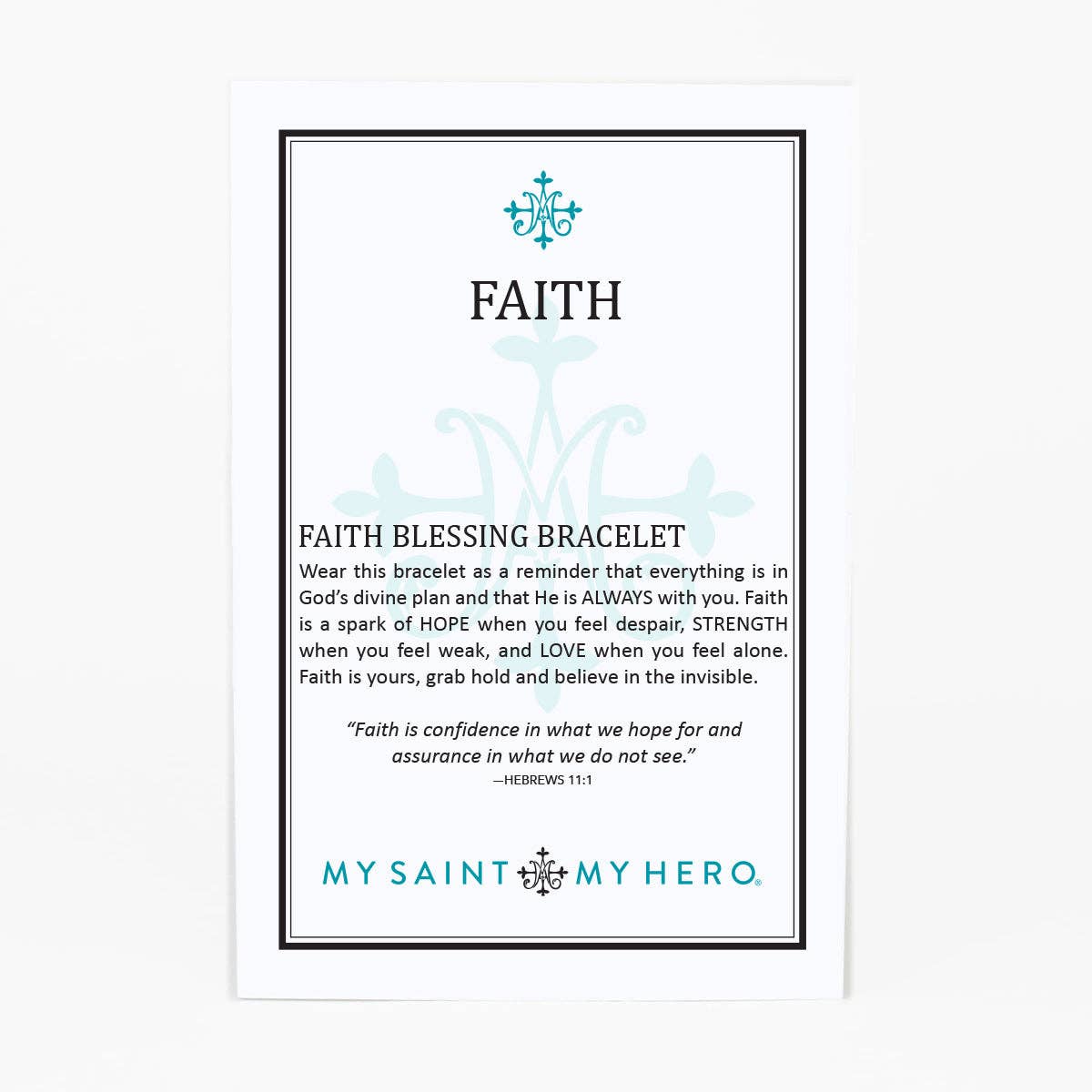 Faith Blessing Bracelet with Cross Medals