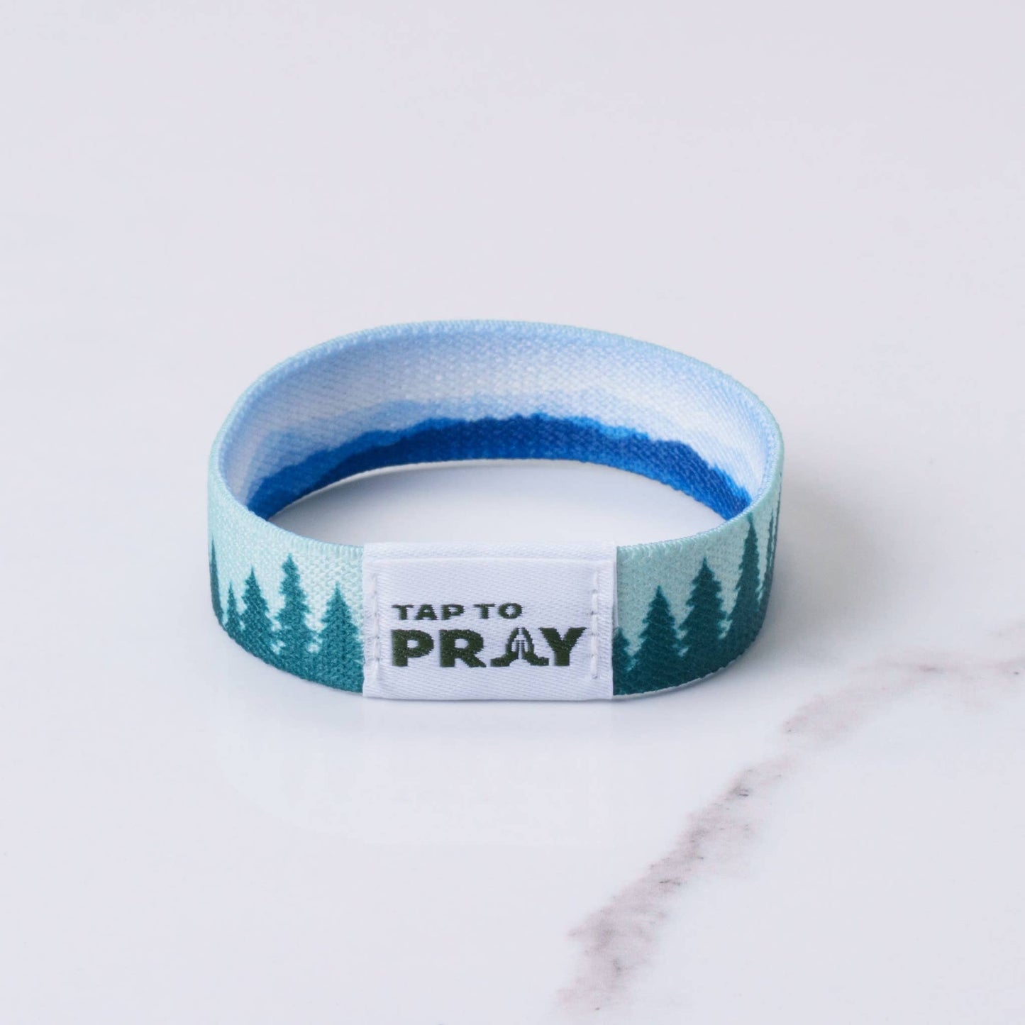 Tap To Pray Wristbands - Mountains & Forests