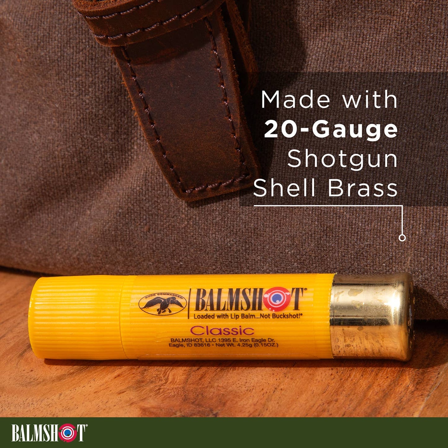 Balmshot & Duck Commander Beeswax SPF Lip Balm