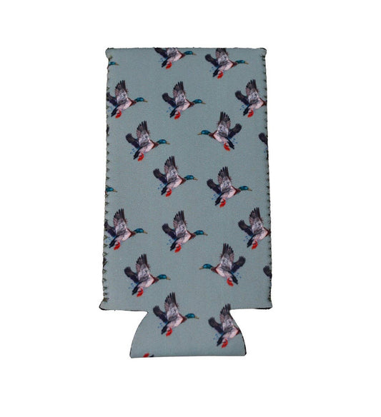 Green Duck Tall Coozie