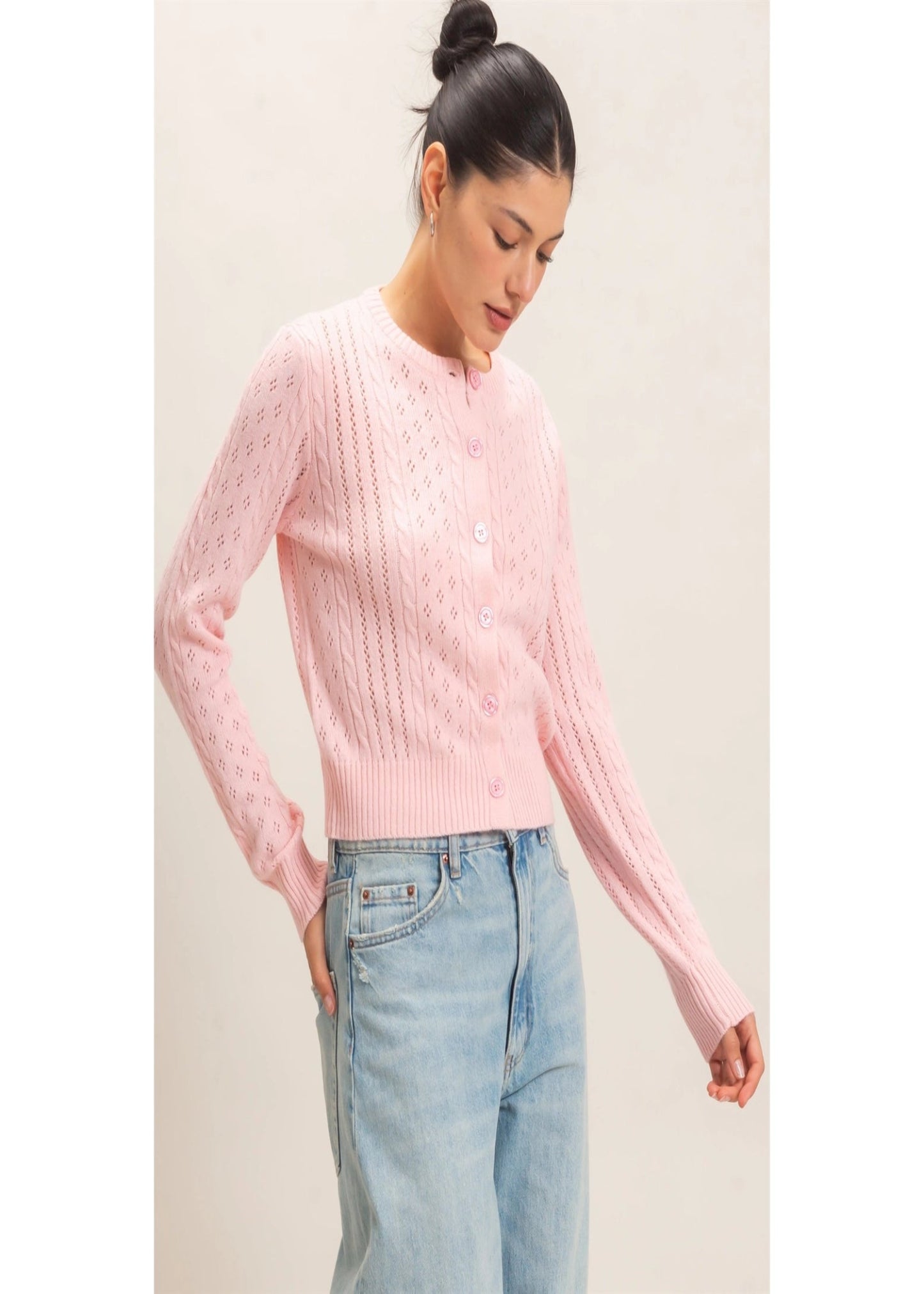 BAILEY SWEATER - PINK