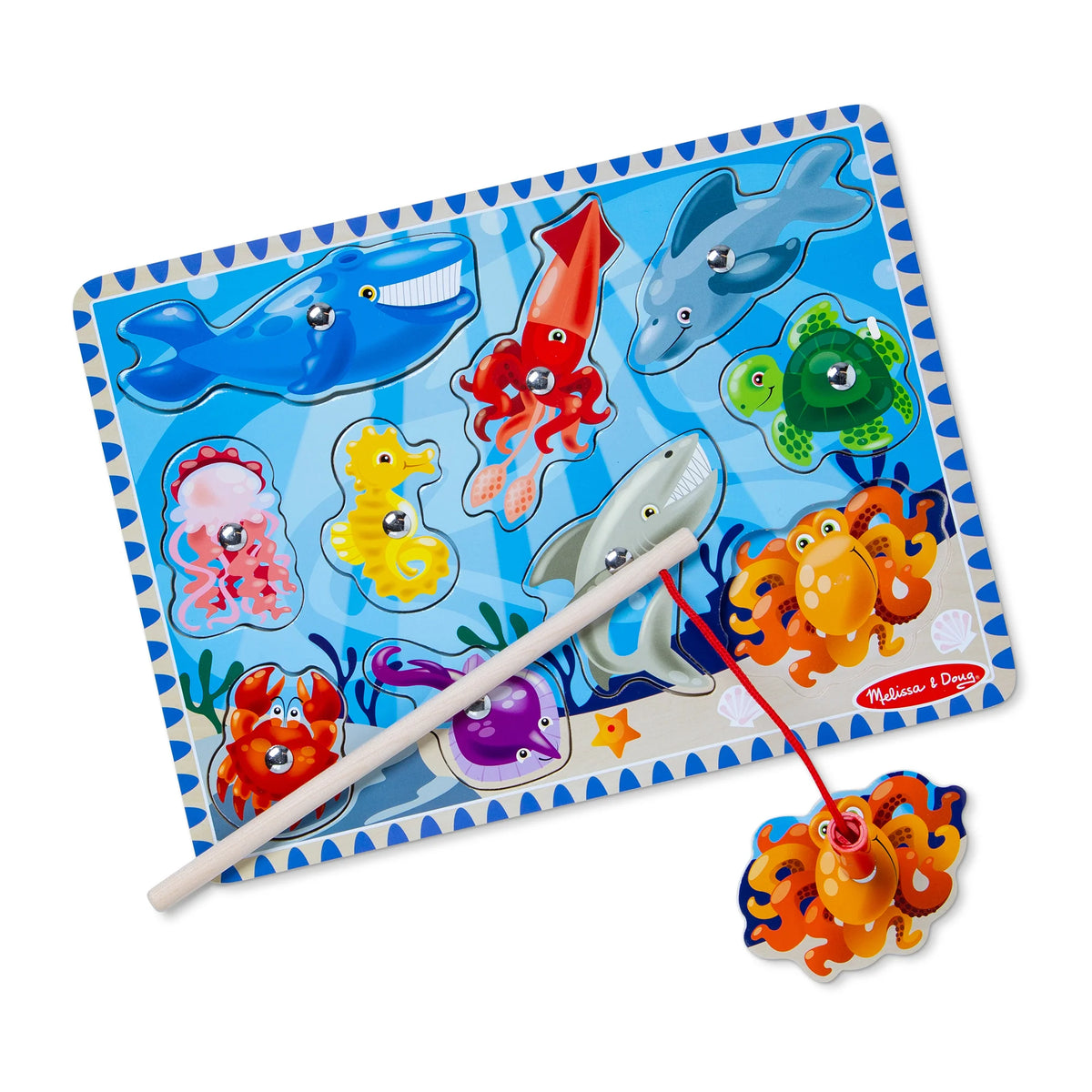 MAGNETIC PUZZLE GAME - FISHING