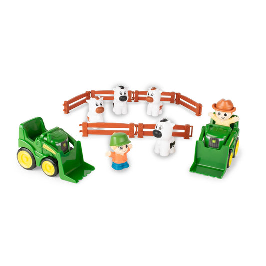 John Deere The Cows Are Out - Farm Toy Playset