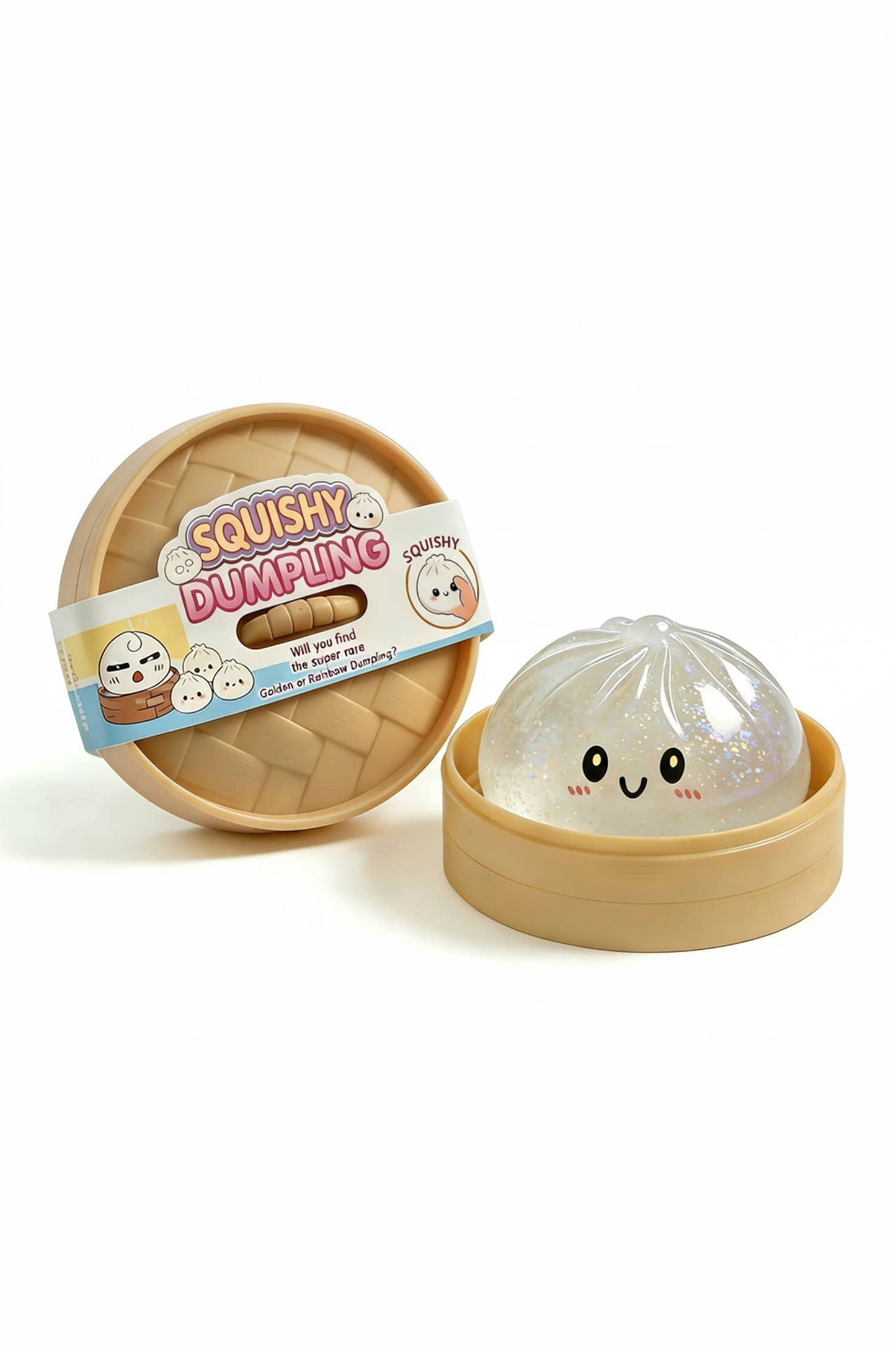 Dumpling Soft Bun Stress Relief Squeeze Toy