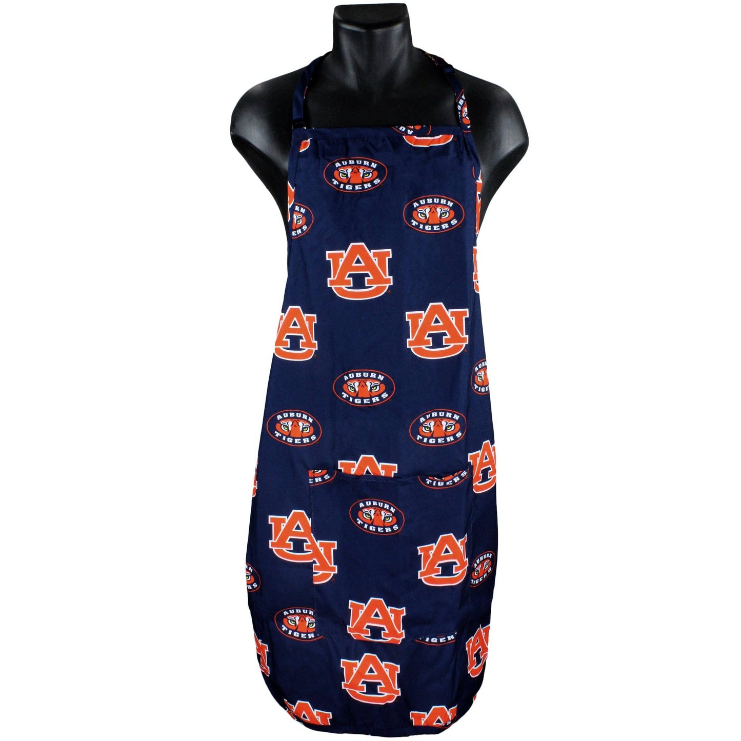 Auburn Tigers Grilling Tailgating Apron with 9" Pocket