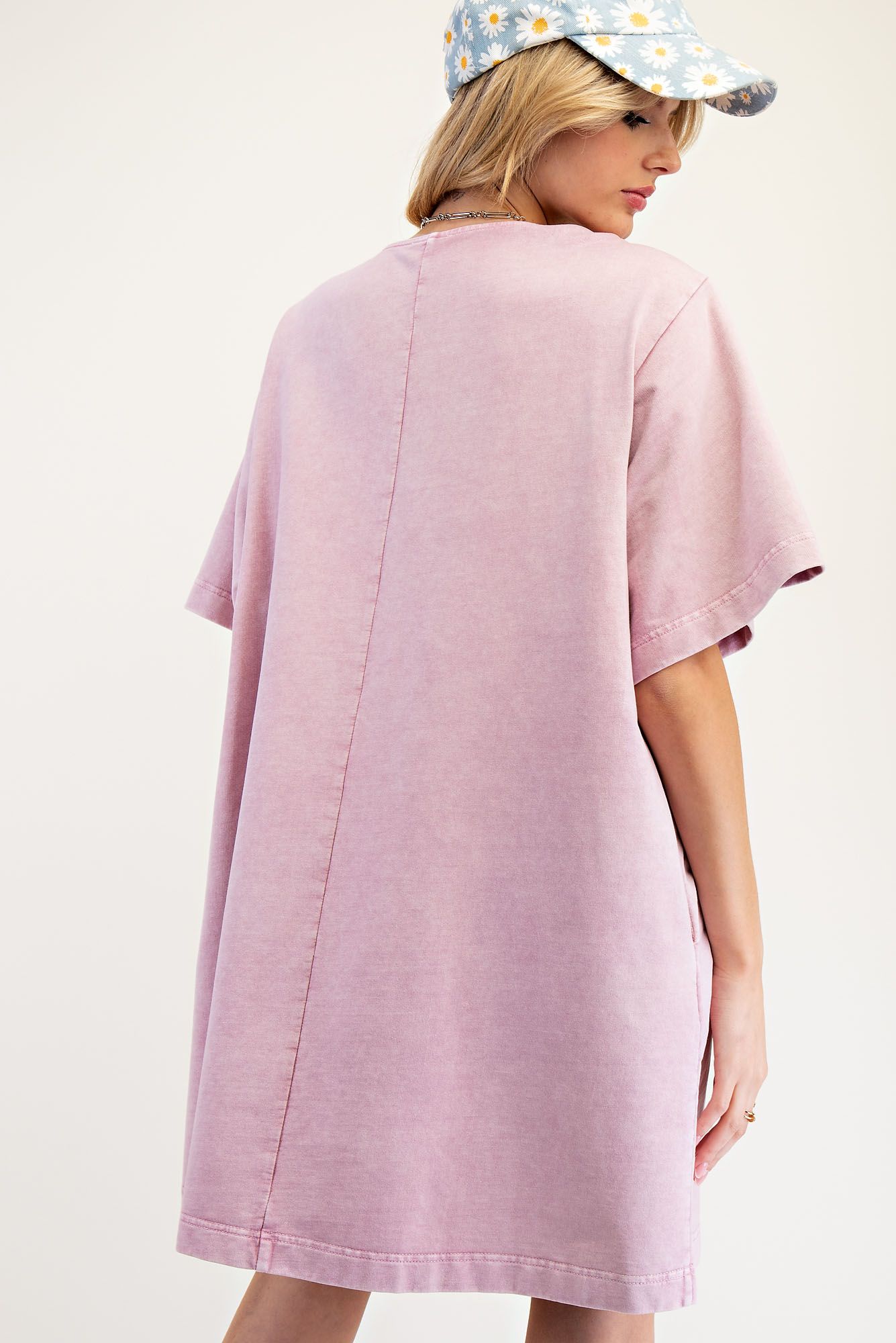 EVELYN DRESS - DUSTY ROSE