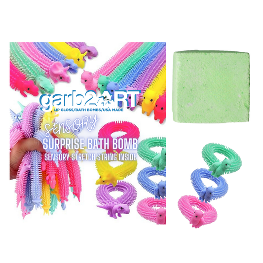 Sensory Surprise Bath Bomb | Stretch String