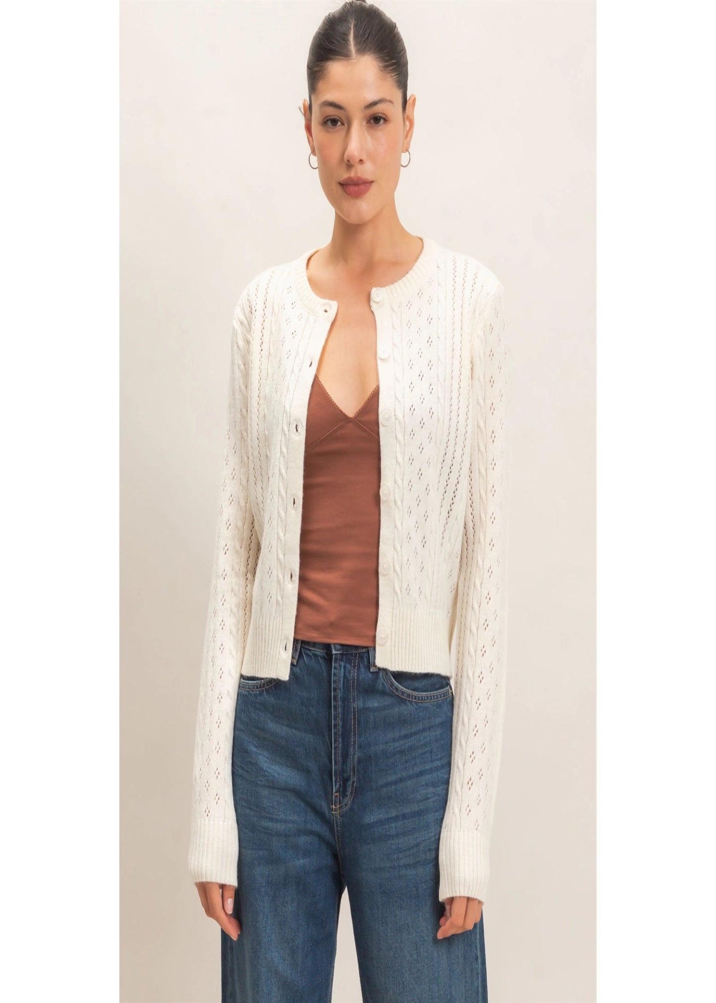 BAILEY SWEATER - WARM CREAM