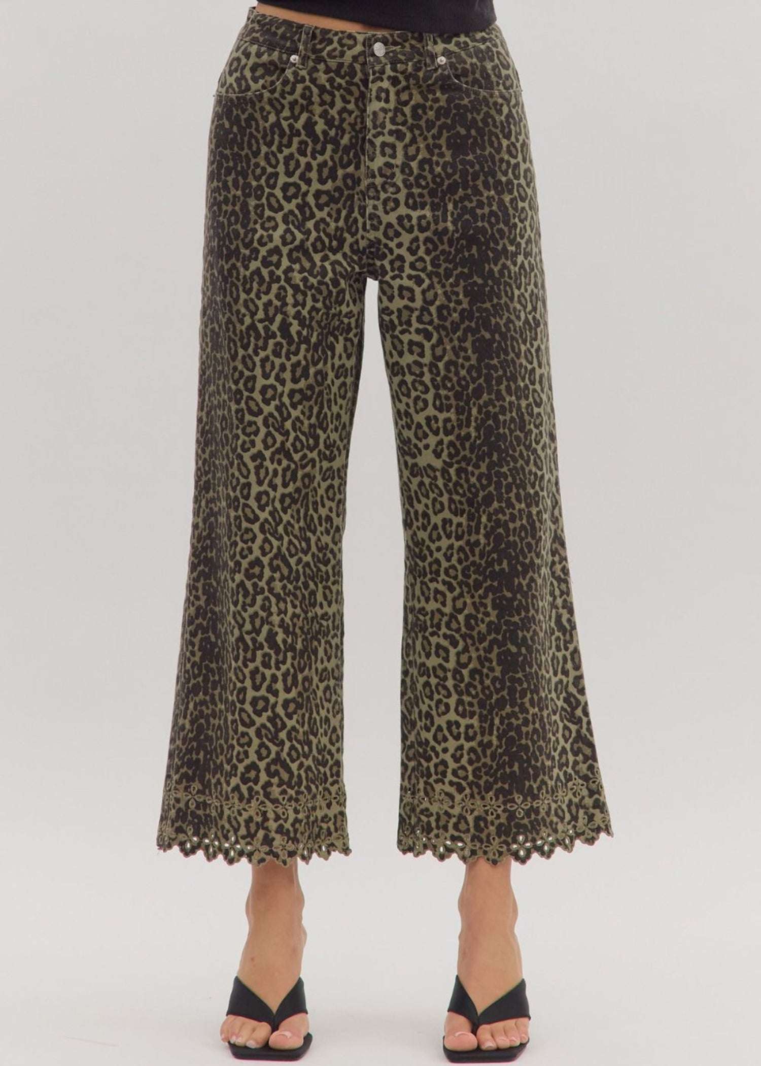 JAYNEE PANTS - OLIVE