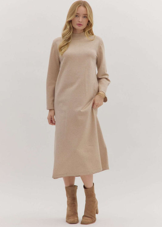 SANDIE DRESS - SAND
