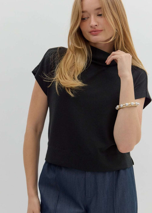 BENNIE TOP - BLACK