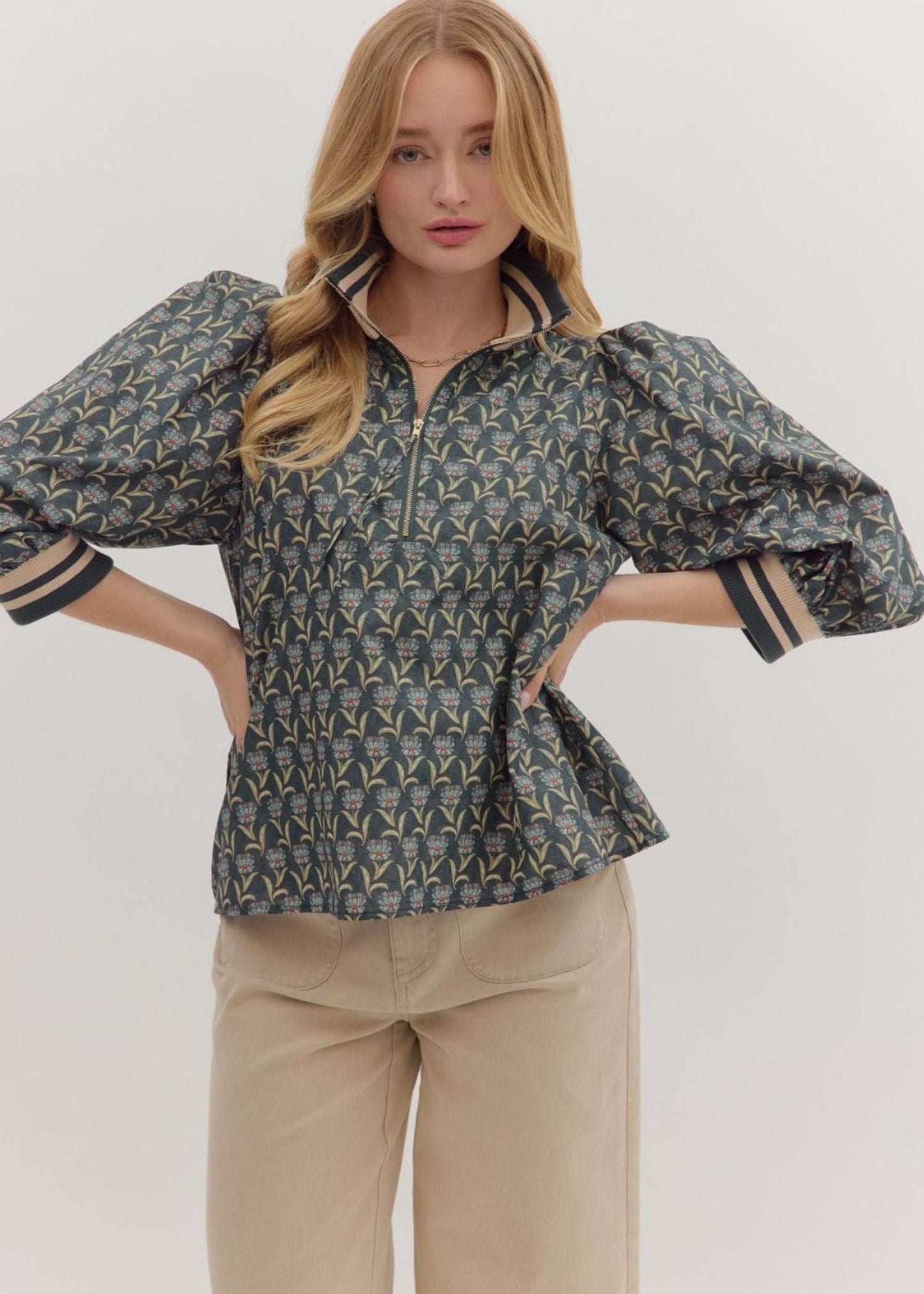 MILLY TOP - MIDNIGHT