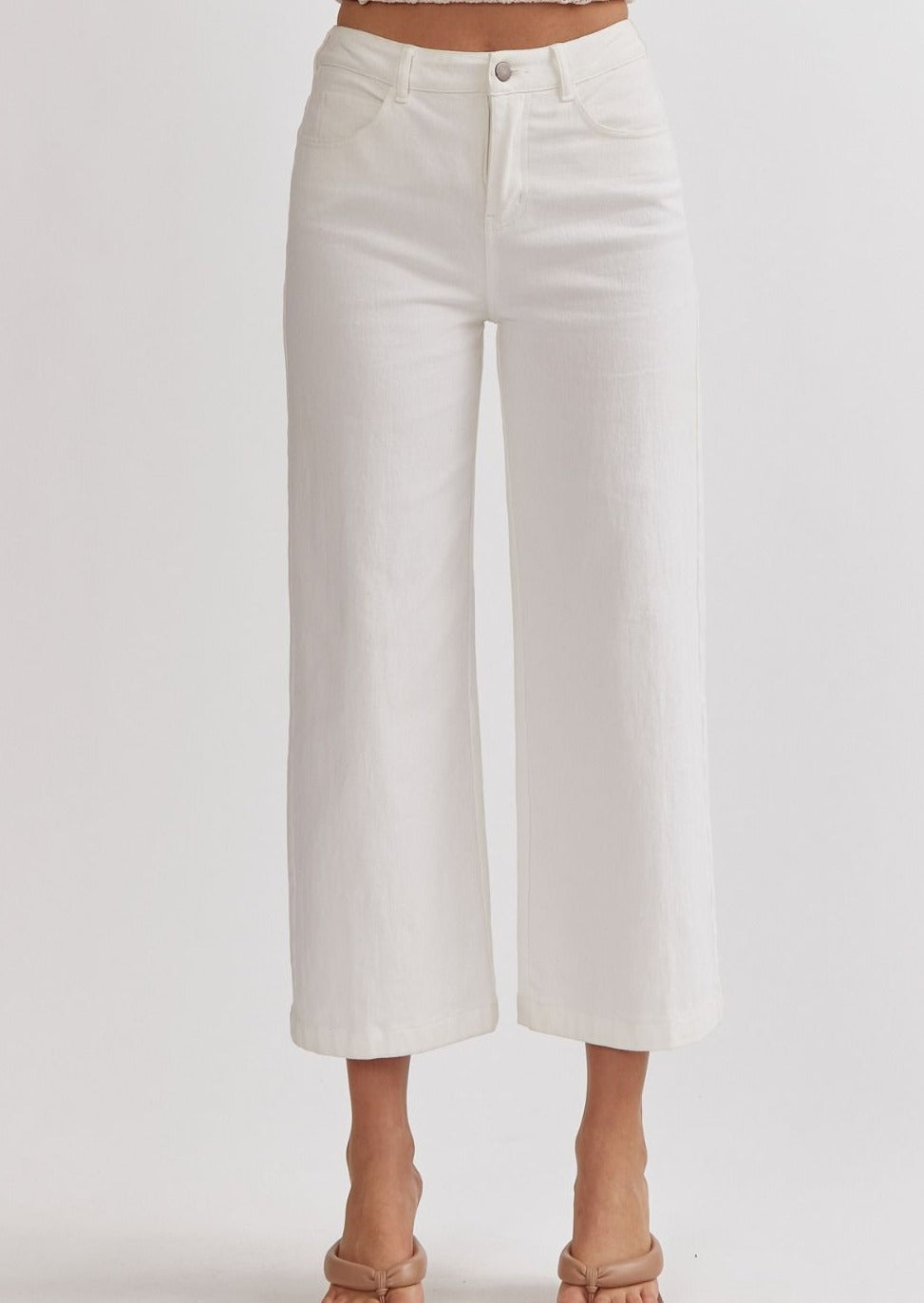 MEREDITH PANTS: WHITE