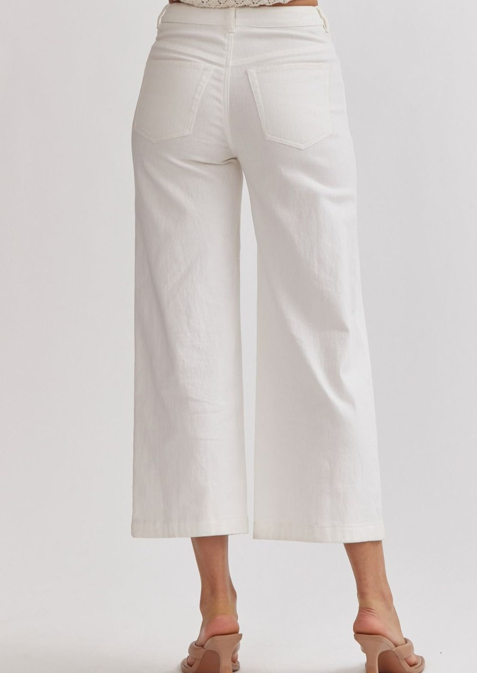 MEREDITH PANTS: WHITE