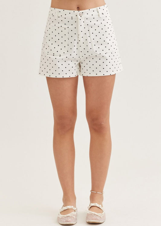 ABBI SHORTS - OFF WHITE