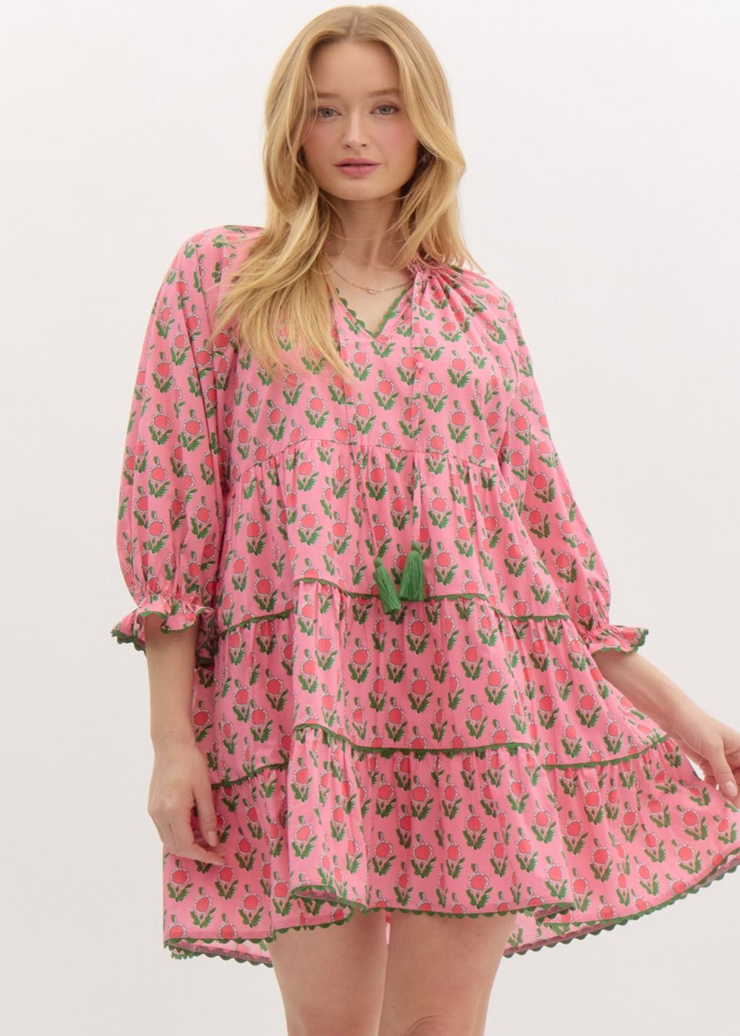 MARISSA DRESS-PINK