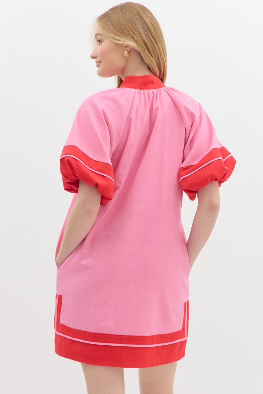 SELENE DRESS- PINK