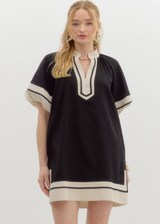 CASSIDY PULLOVER MINI DRESS