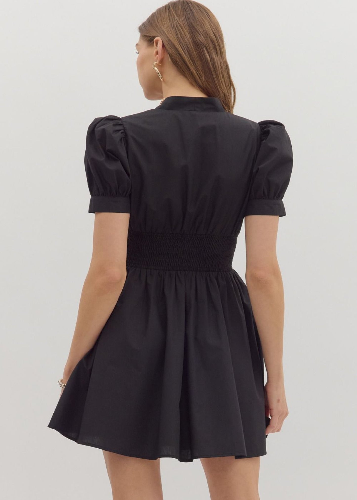 MARYLIN DRESS - BLACK