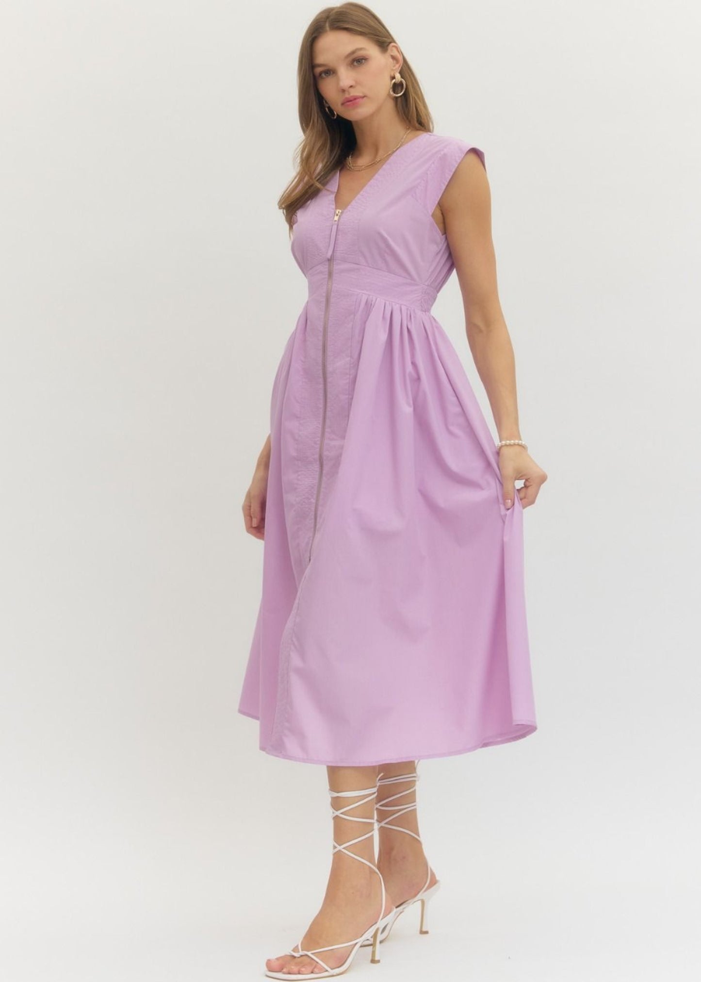 AVERY DRESS - LAVENDER