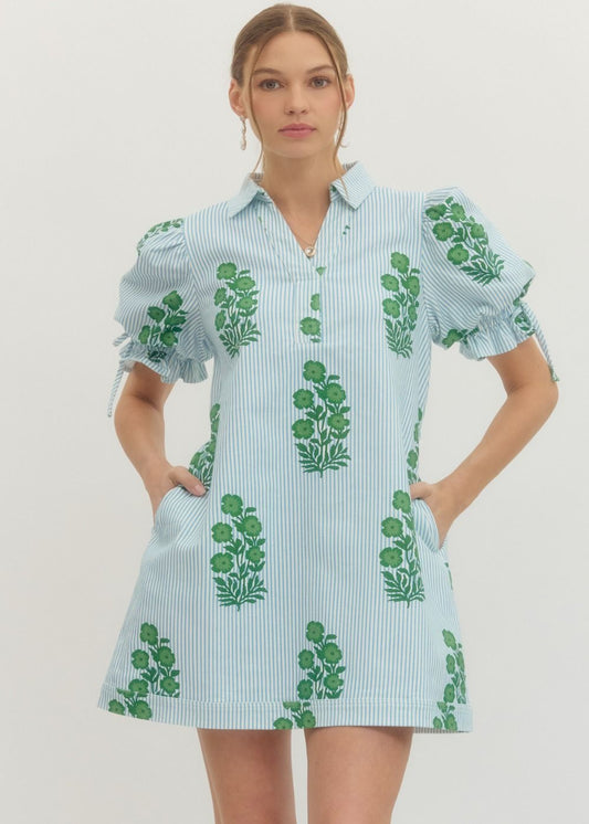 EVERLIE DRESS - GREEN