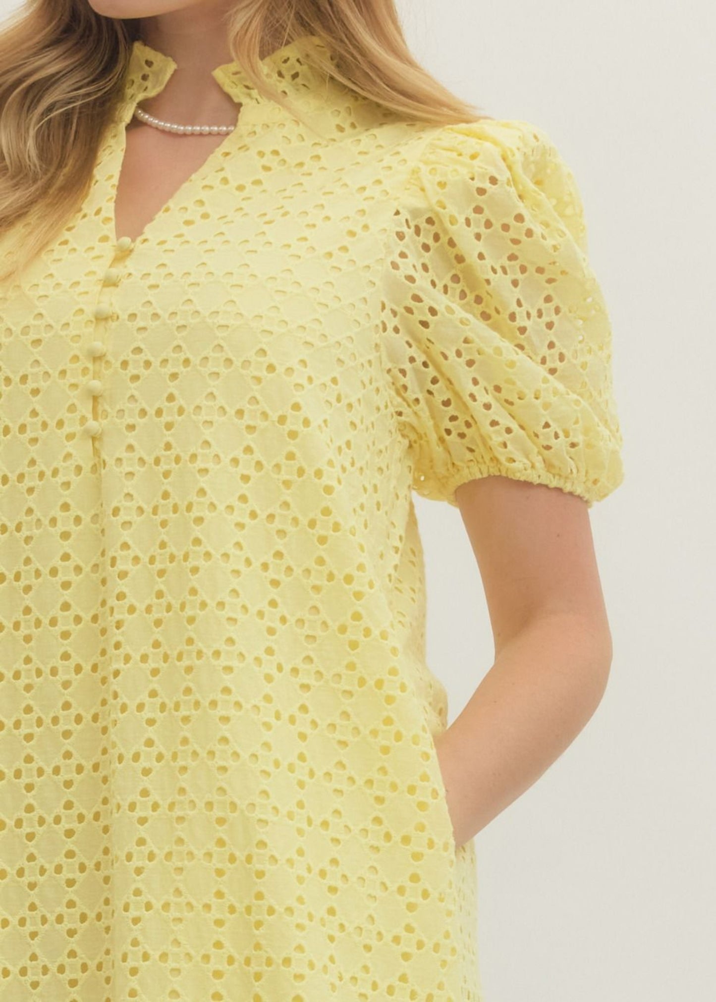 GRACE DRESS - LEMON