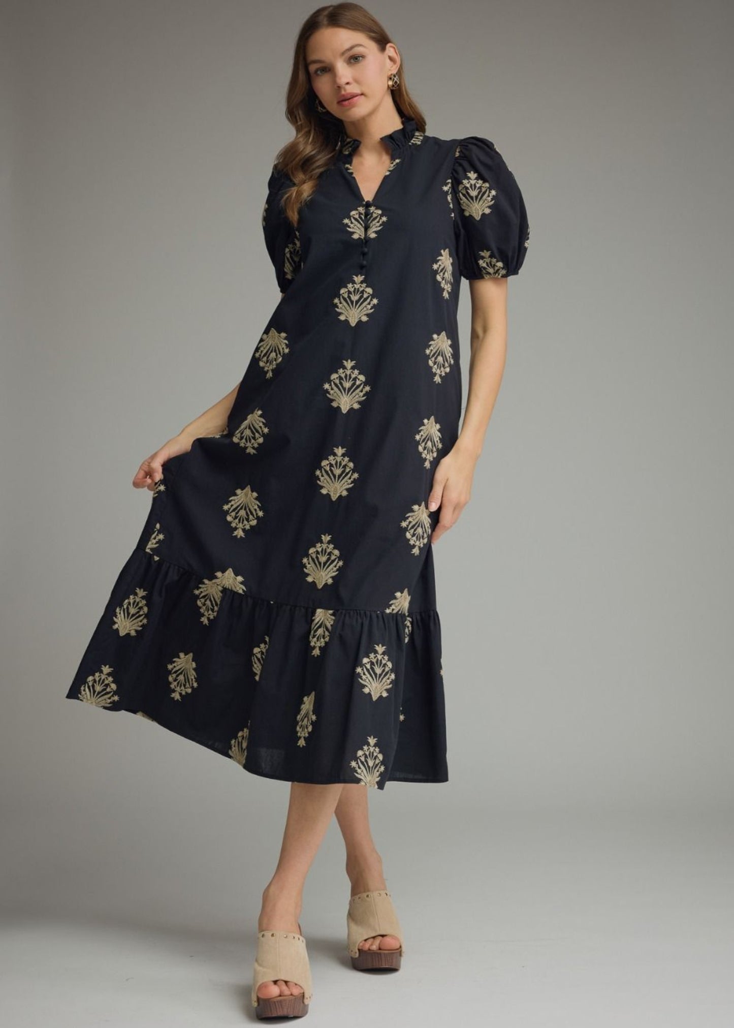 KRISTIE DRESS - BLACK