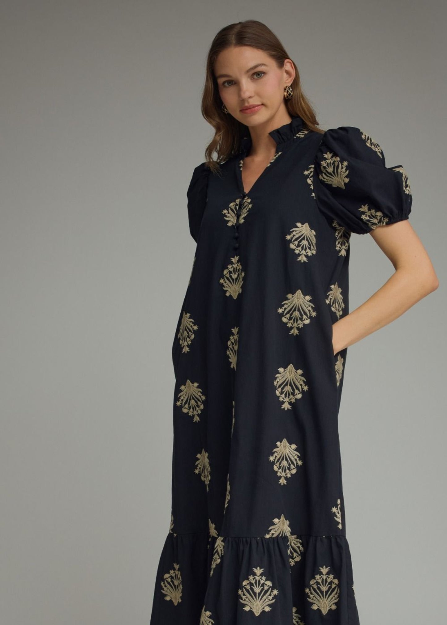 KRISTIE DRESS - BLACK
