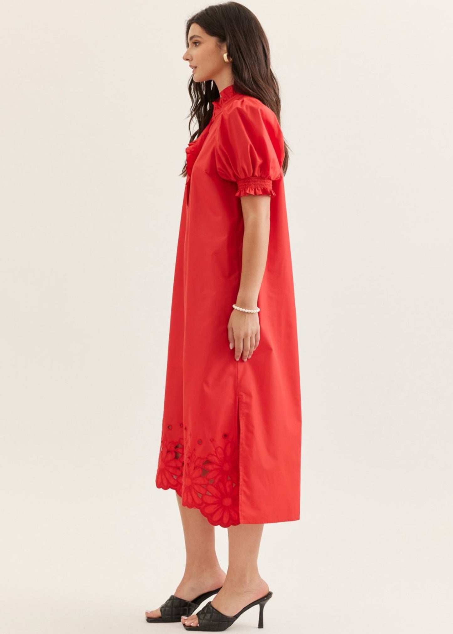 DAILEE DRESS - RED