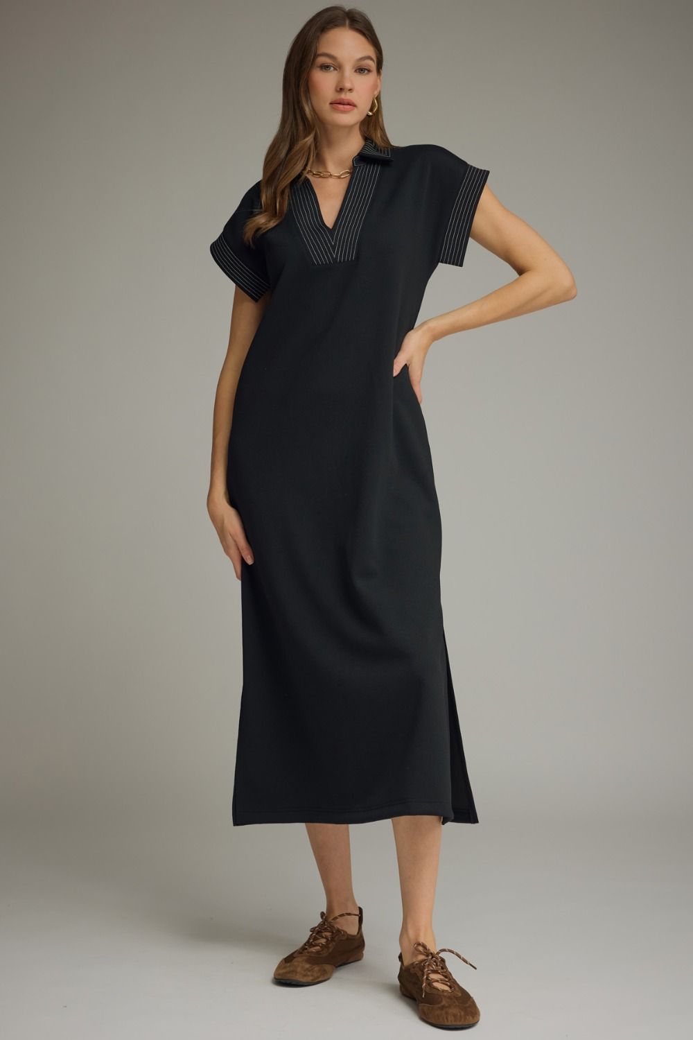 MELANIE DRESS - BLACK