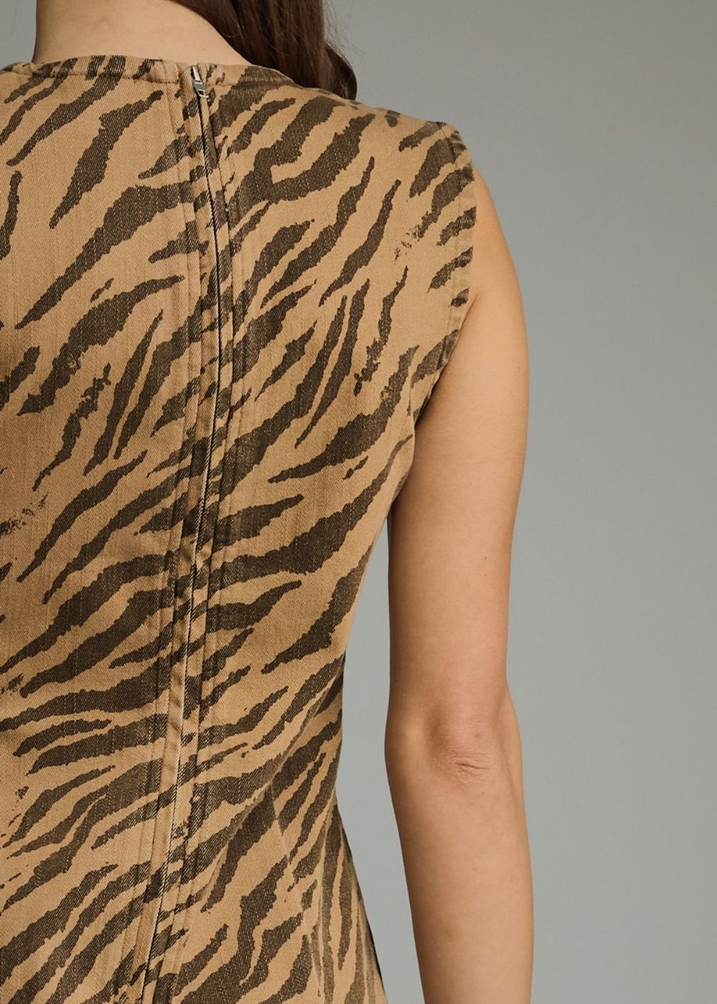 JESSICA DRESS - BROWN