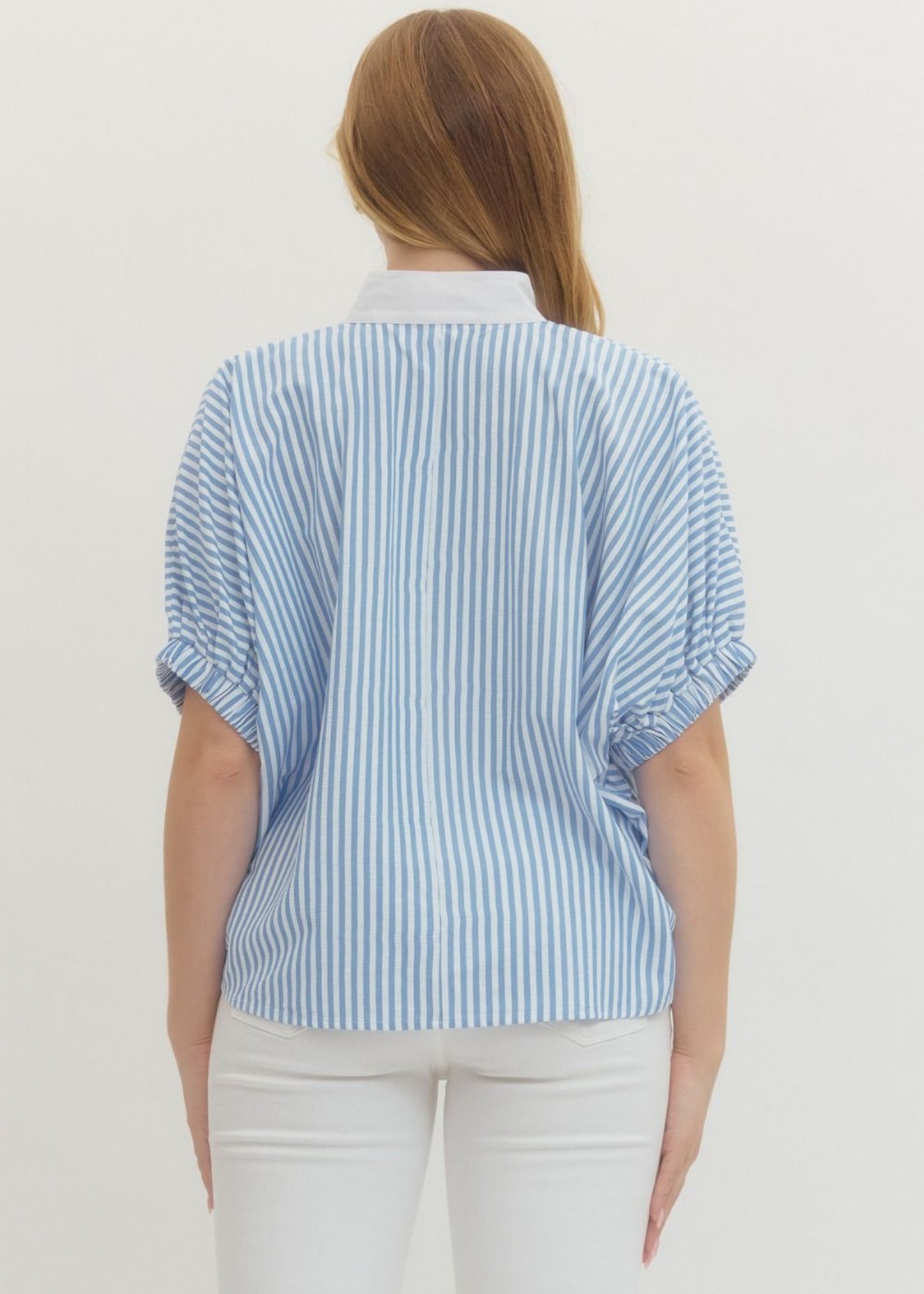 TILLY TOP - LIGHT BLUE