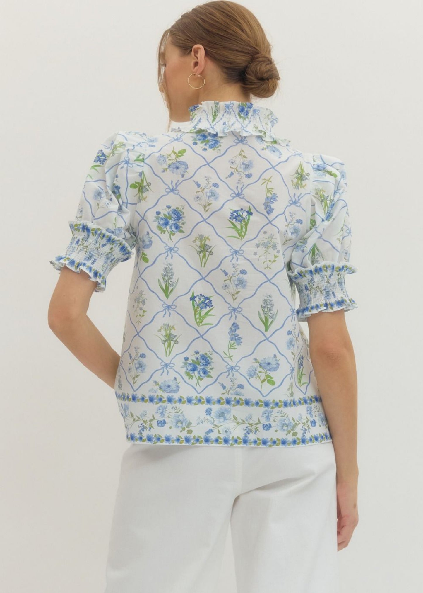 ROSA TOP - BLUE