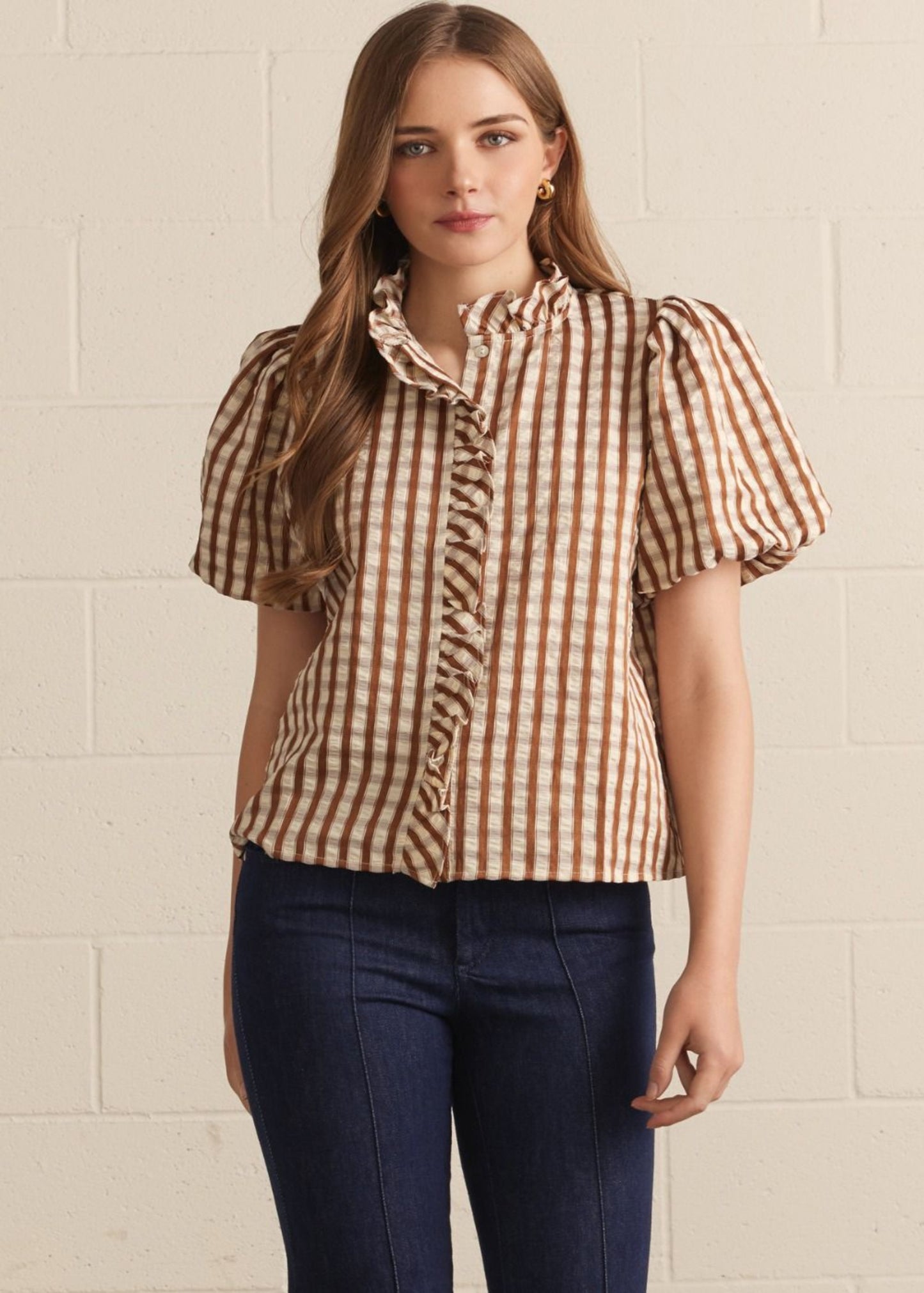 ALIGRACE TOP - CAMEL