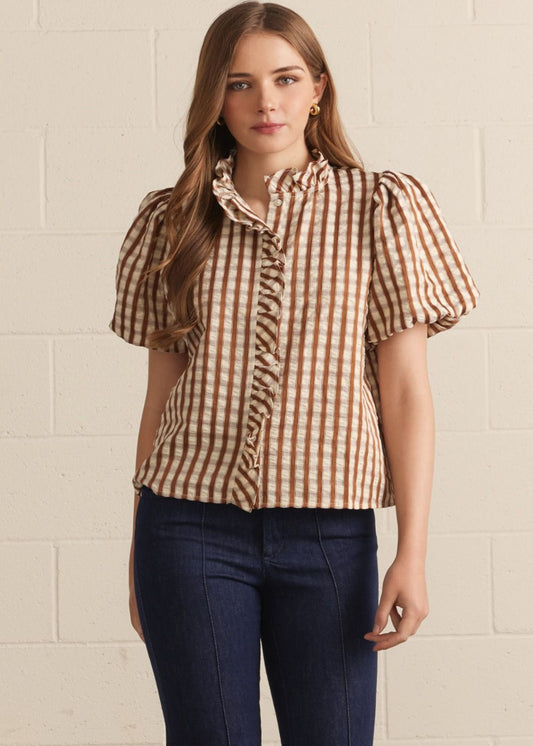 ALIGRACE TOP - CAMEL